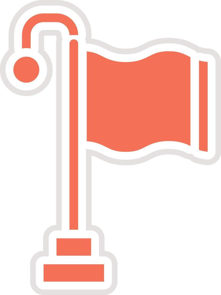 Flag Icon Design Illustration vector
