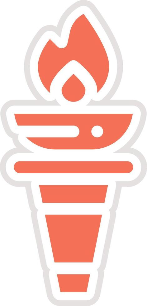 Fire Icon Design Illustration vector