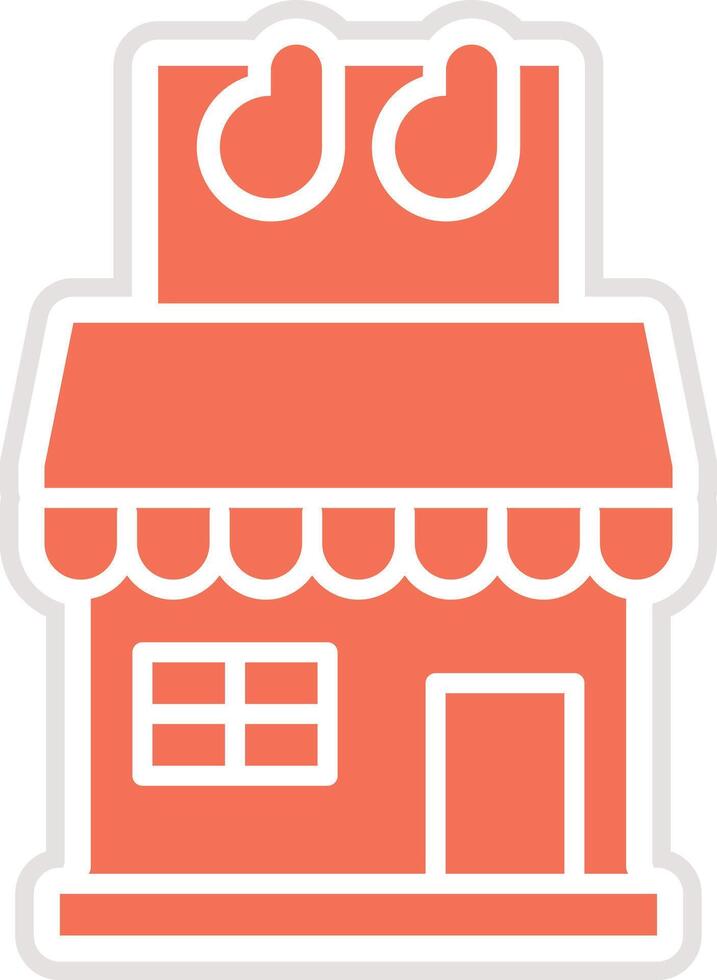 Meat shop Icon Design Illustration vector