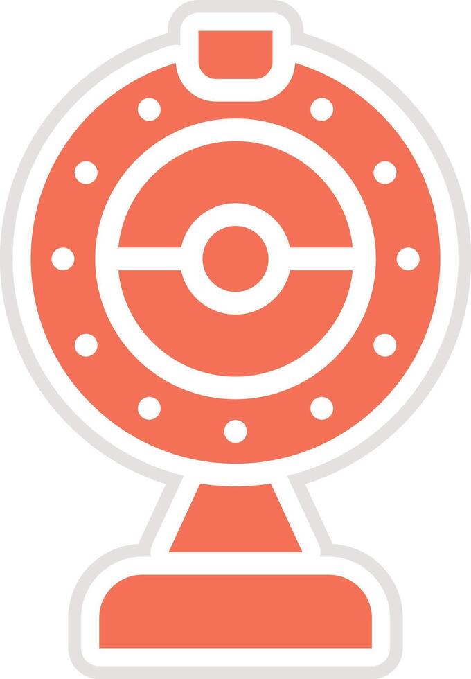 Web cam Icon Design Illustration vector