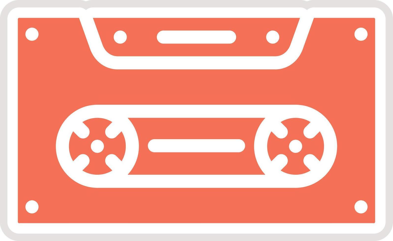 Cassette Icon Design Illustration vector
