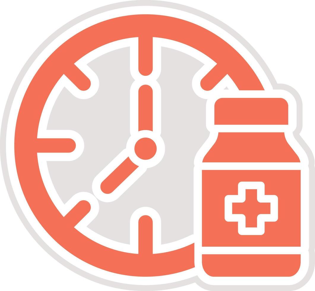 Clock Icon Design Illustration vector
