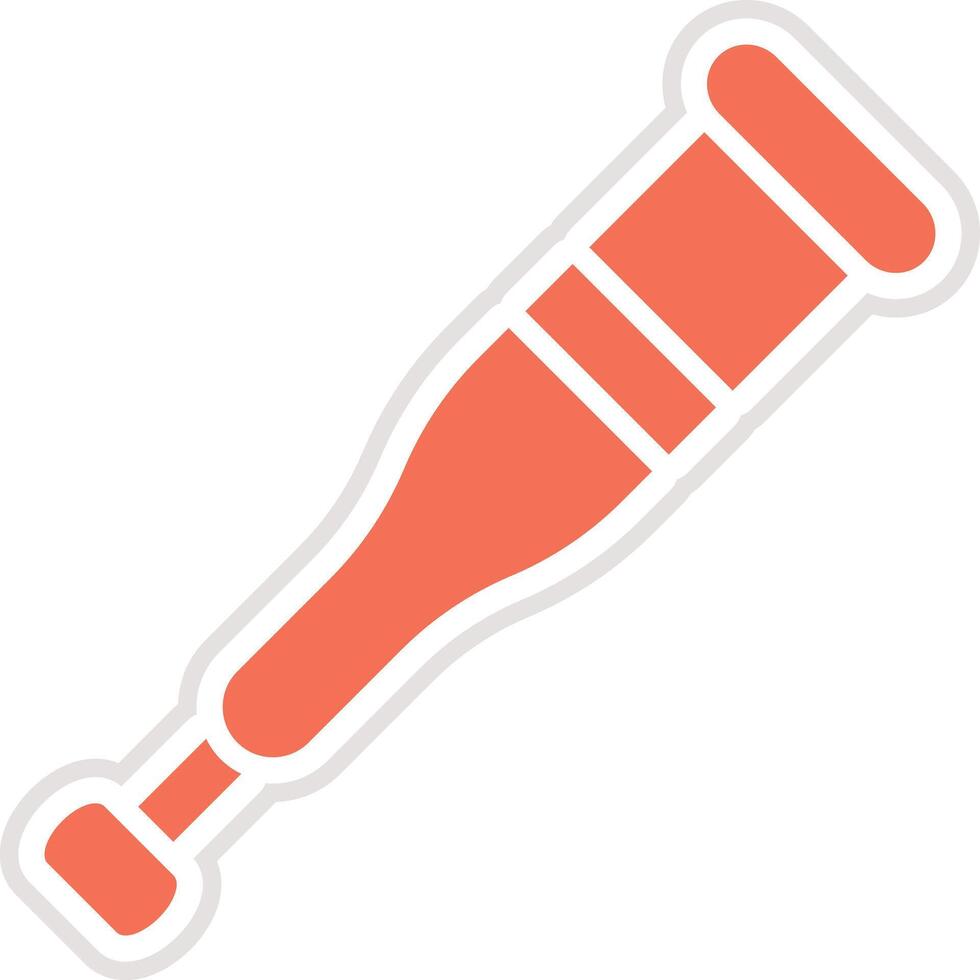 Crutches Icon Design Illustration vector