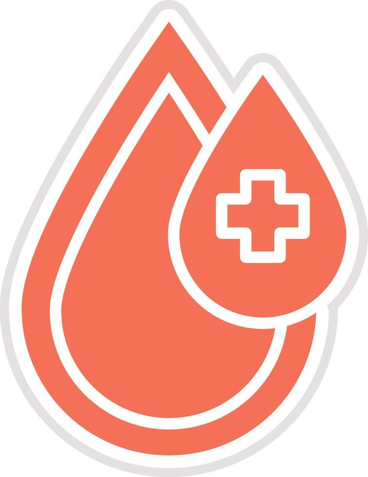 Blood Icon Design Illustration vector