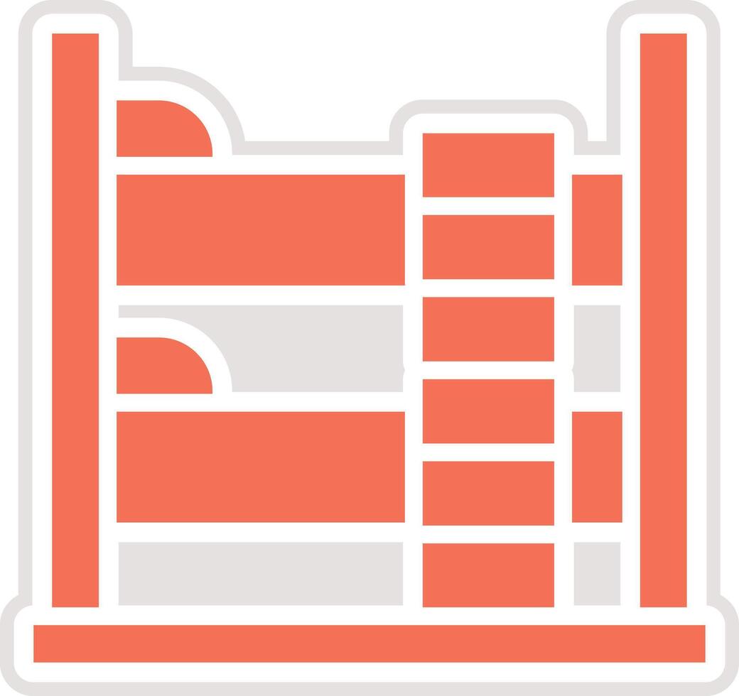 Berth Icon Design Illustration vector