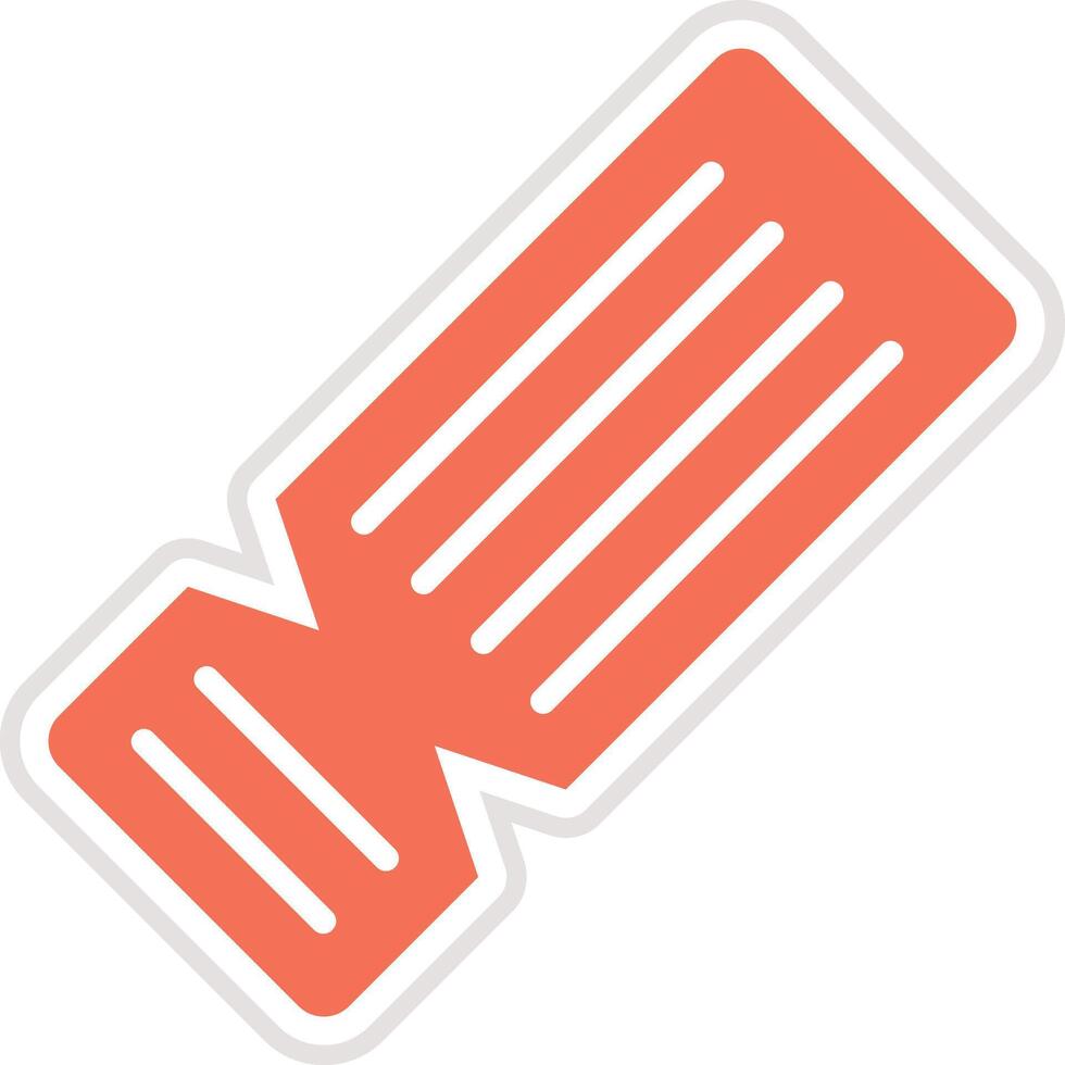 Ticket Icon Design Illustration vector
