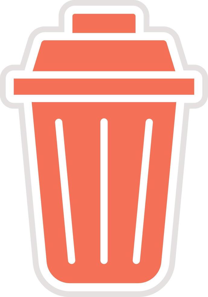 Trash Icon Design Illustration vector