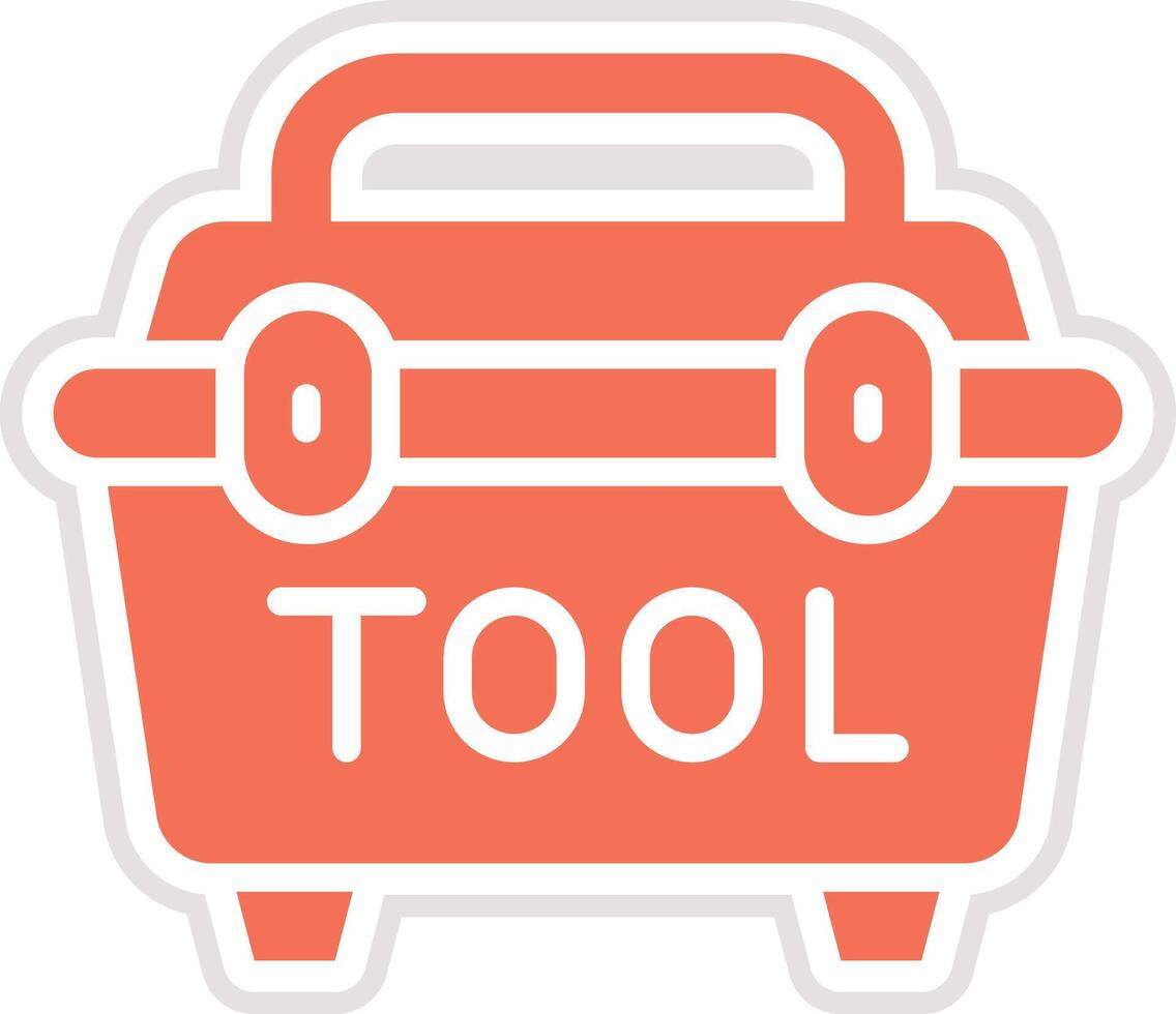 Tool box Icon Design Illustration vector