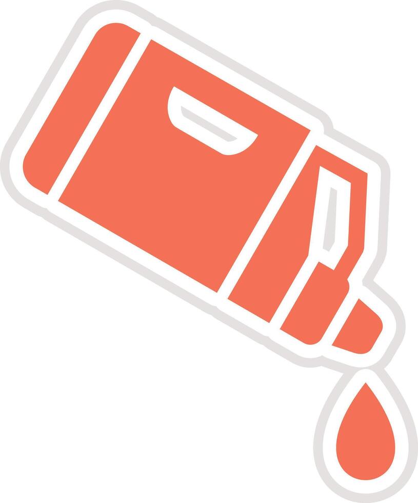 Engine oil Icon Design Illustration vector
