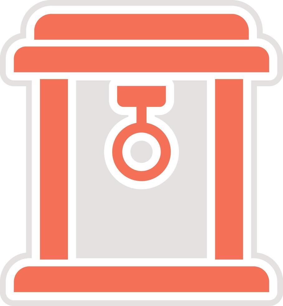 Torii Gate Icon Design Illustration vector