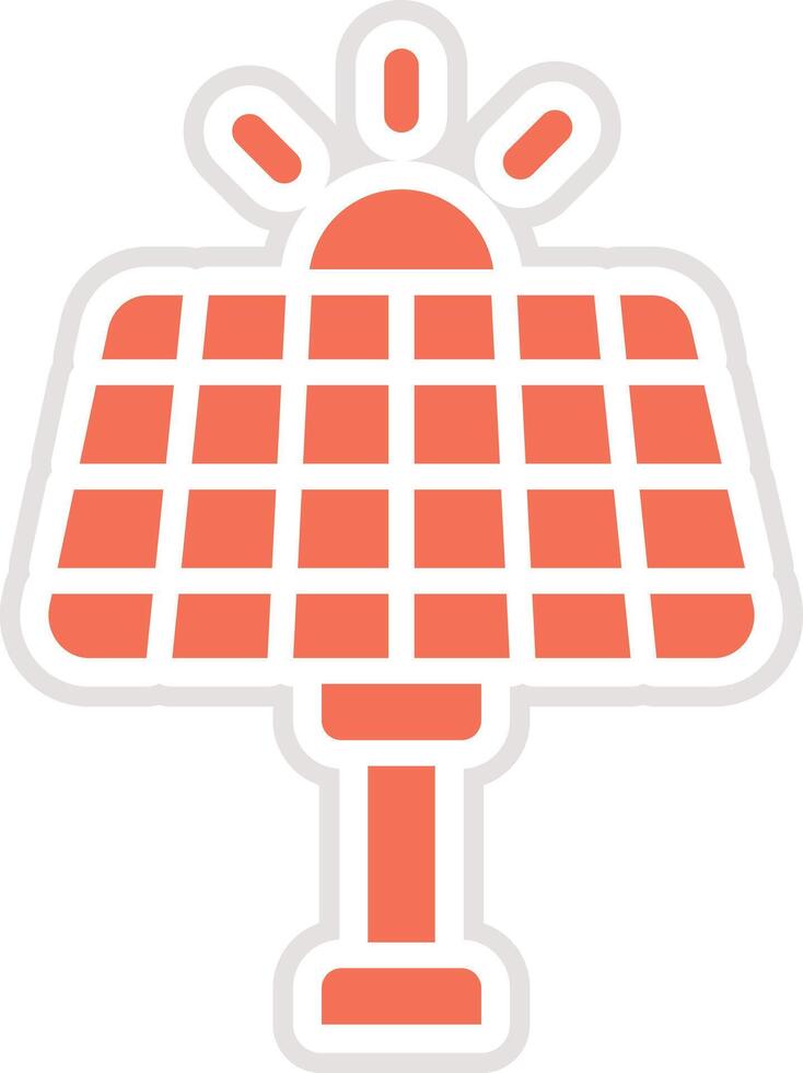 Solar Panel Icon Design Illustration vector