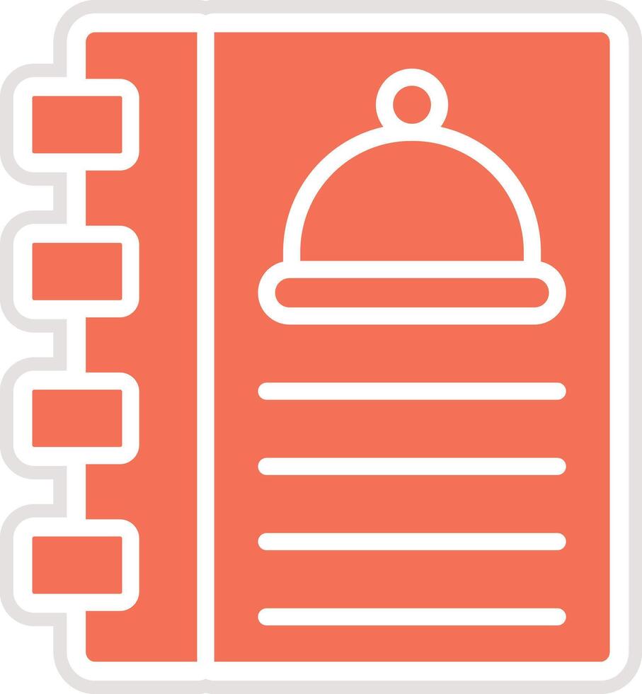 Cookbook Icon Design Illustration vector