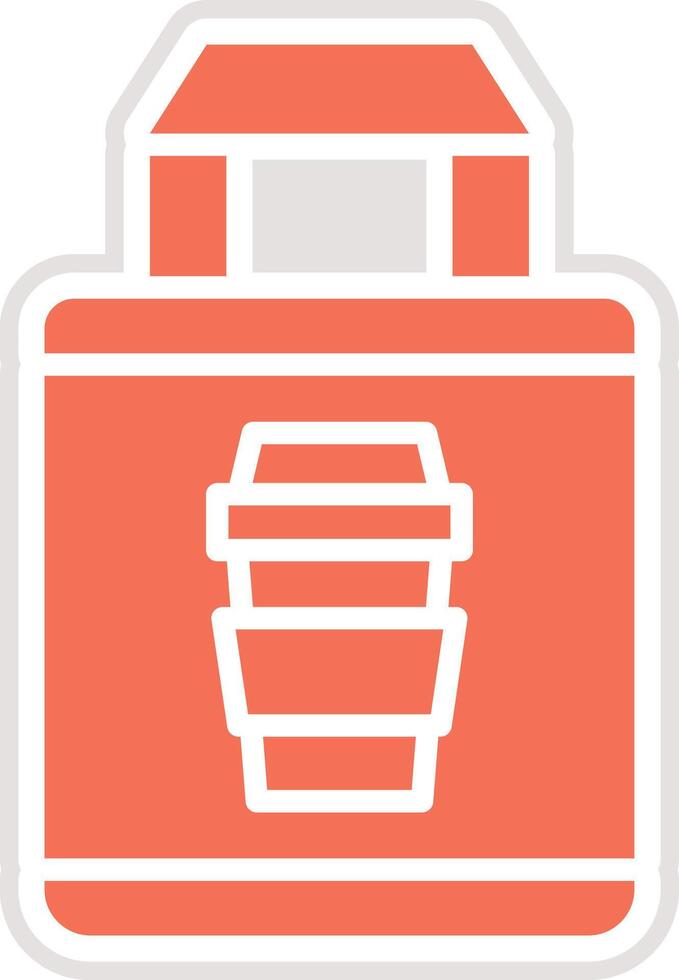 Take Away Icon Design Illustration vector