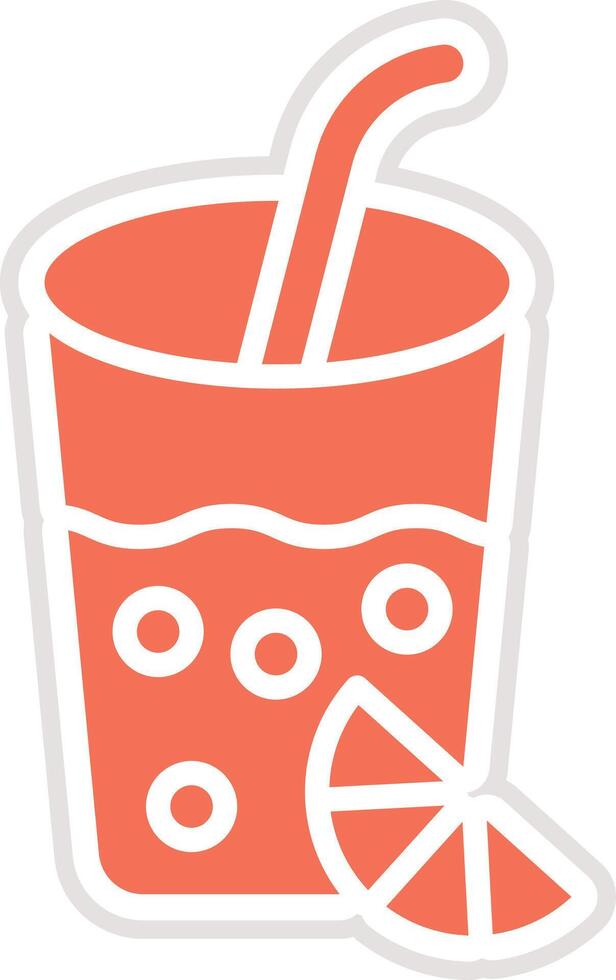 Lemonade Icon Design Illustration vector