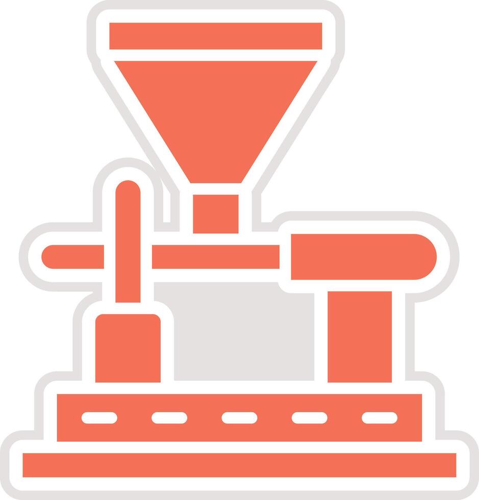 Coffee Mill Icon Design Illustration vector