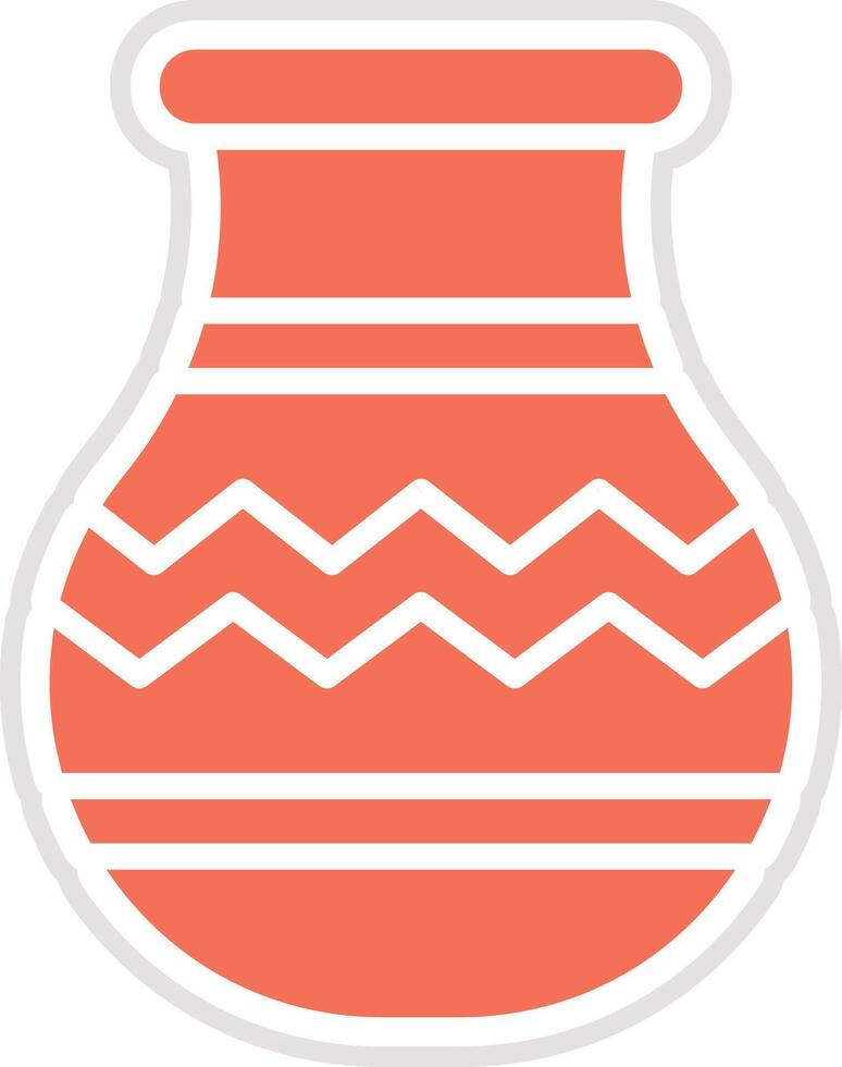 Pottery Icon Design Illustration vector