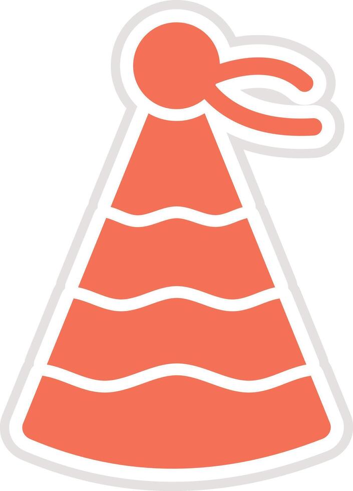 Party hat Icon Design Illustration vector