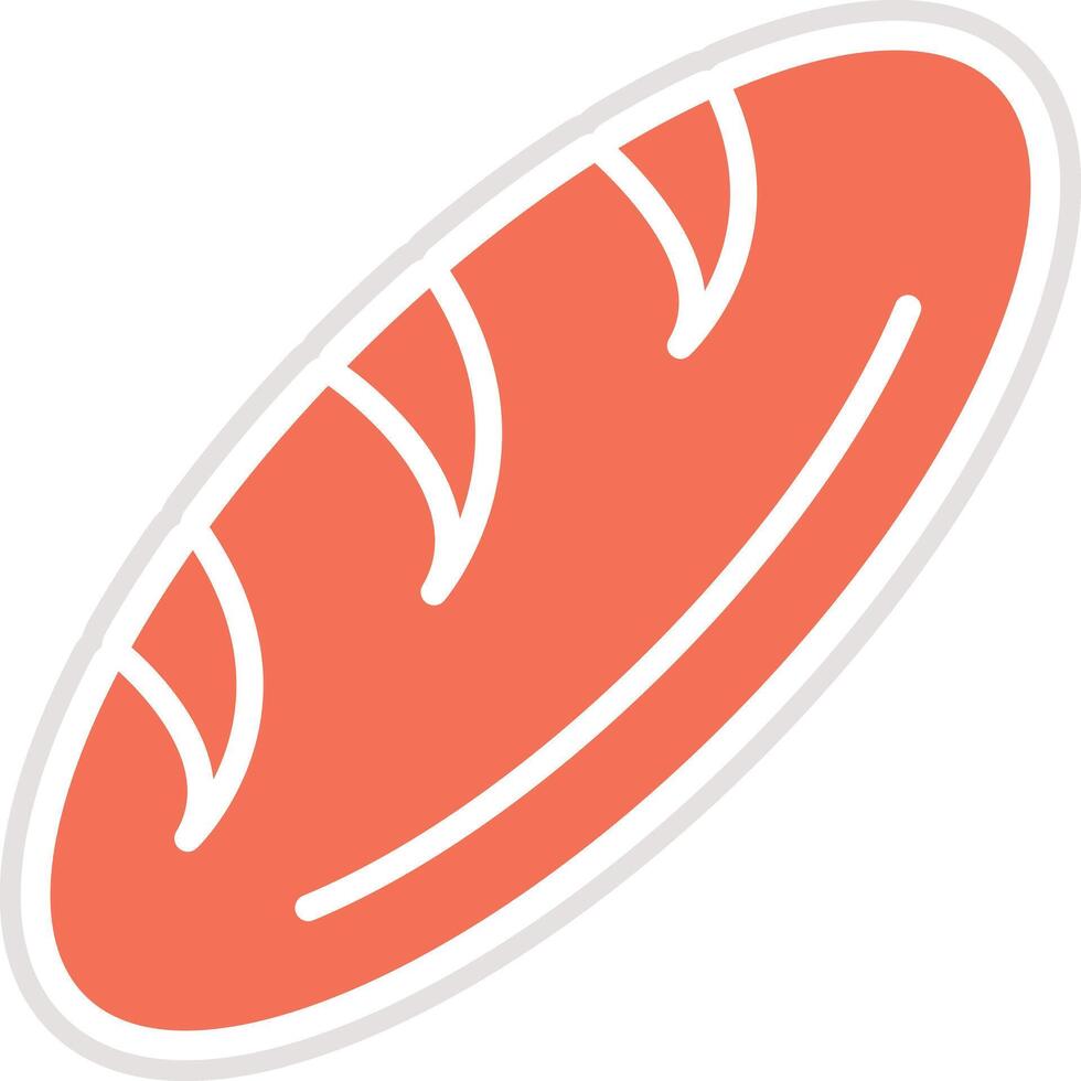 Bread Icon Design Illustration vector