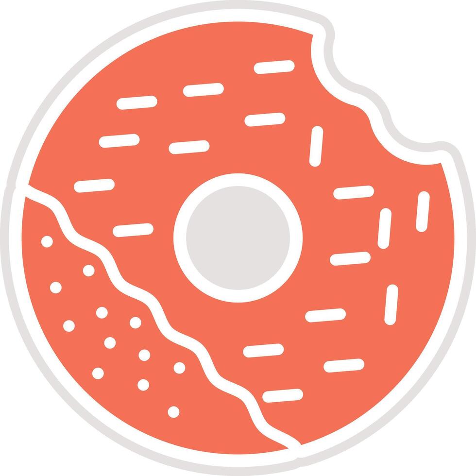 Donut Icon Design Illustration vector