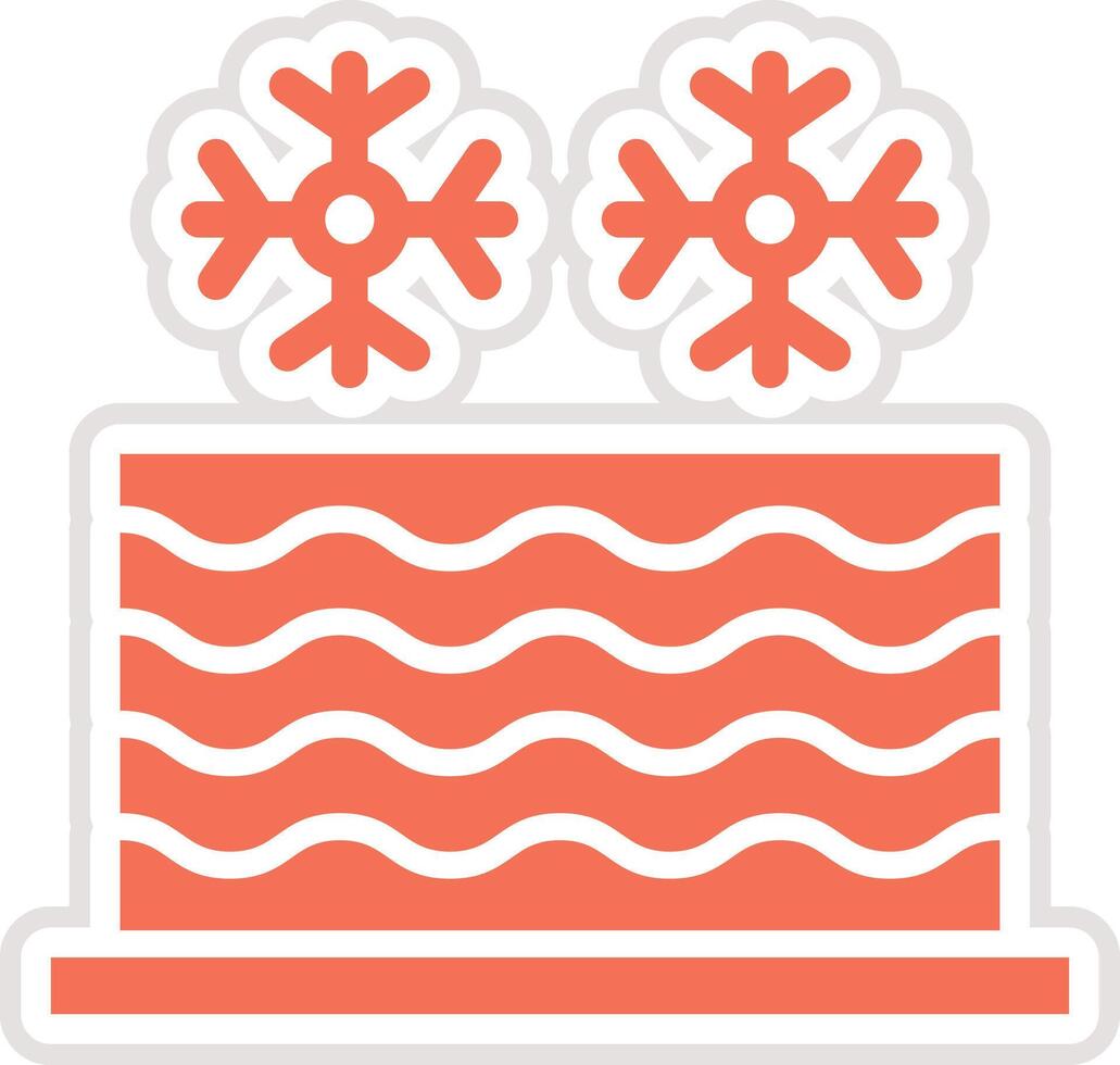 Cold Water Icon Design Illustration vector