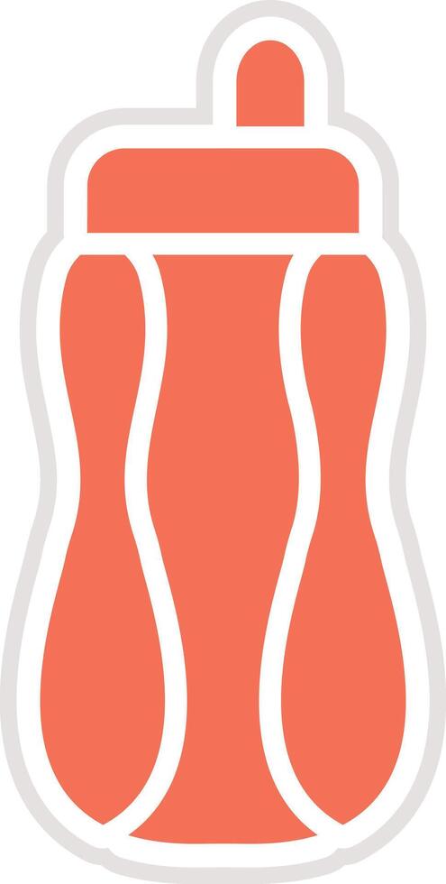 Bottle Icon Design Illustration vector