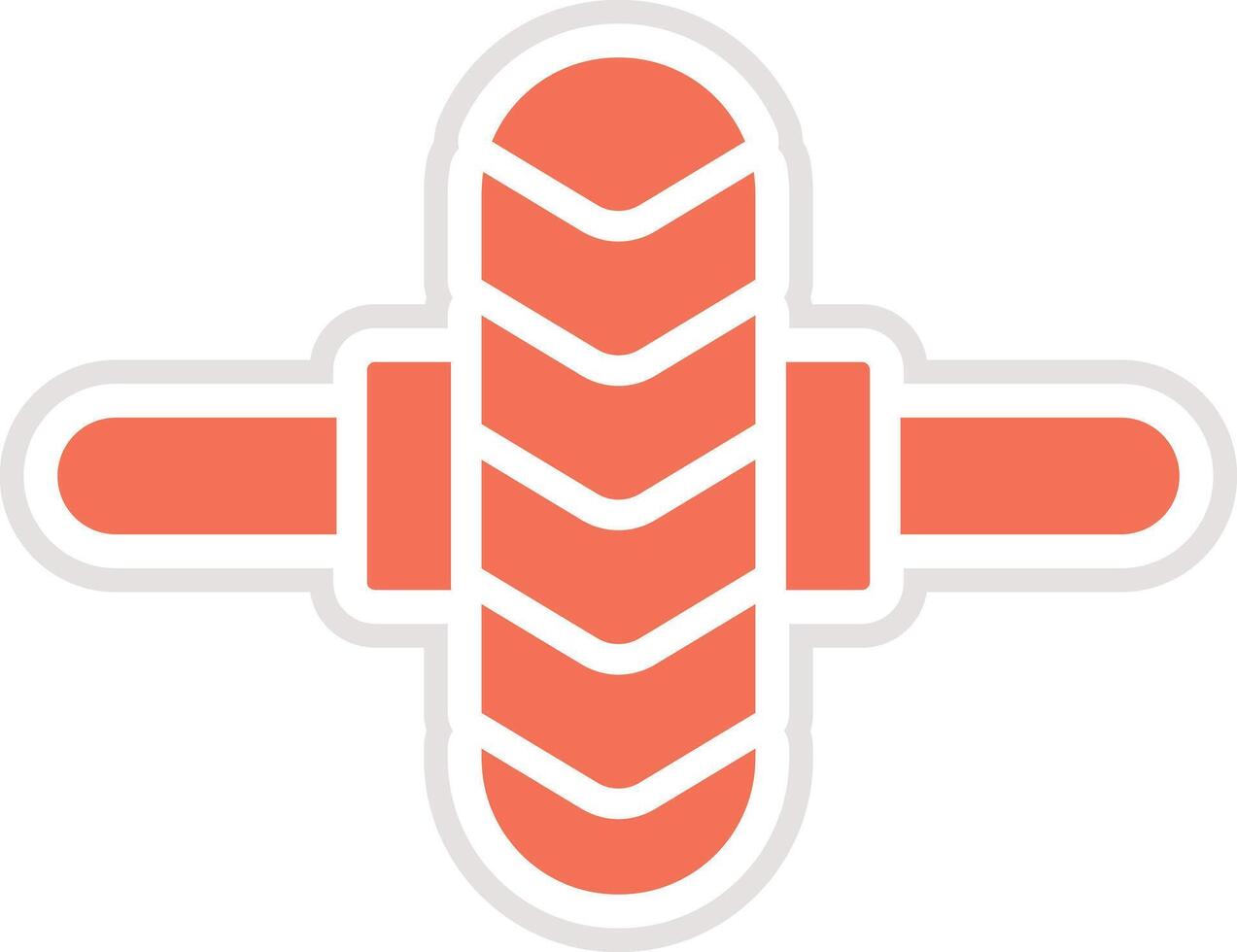 Roller Icon Design Illustration vector