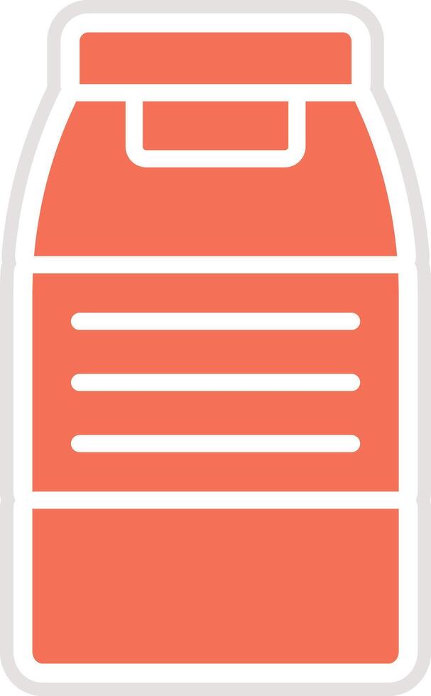 Milk Icon Design Illustration vector