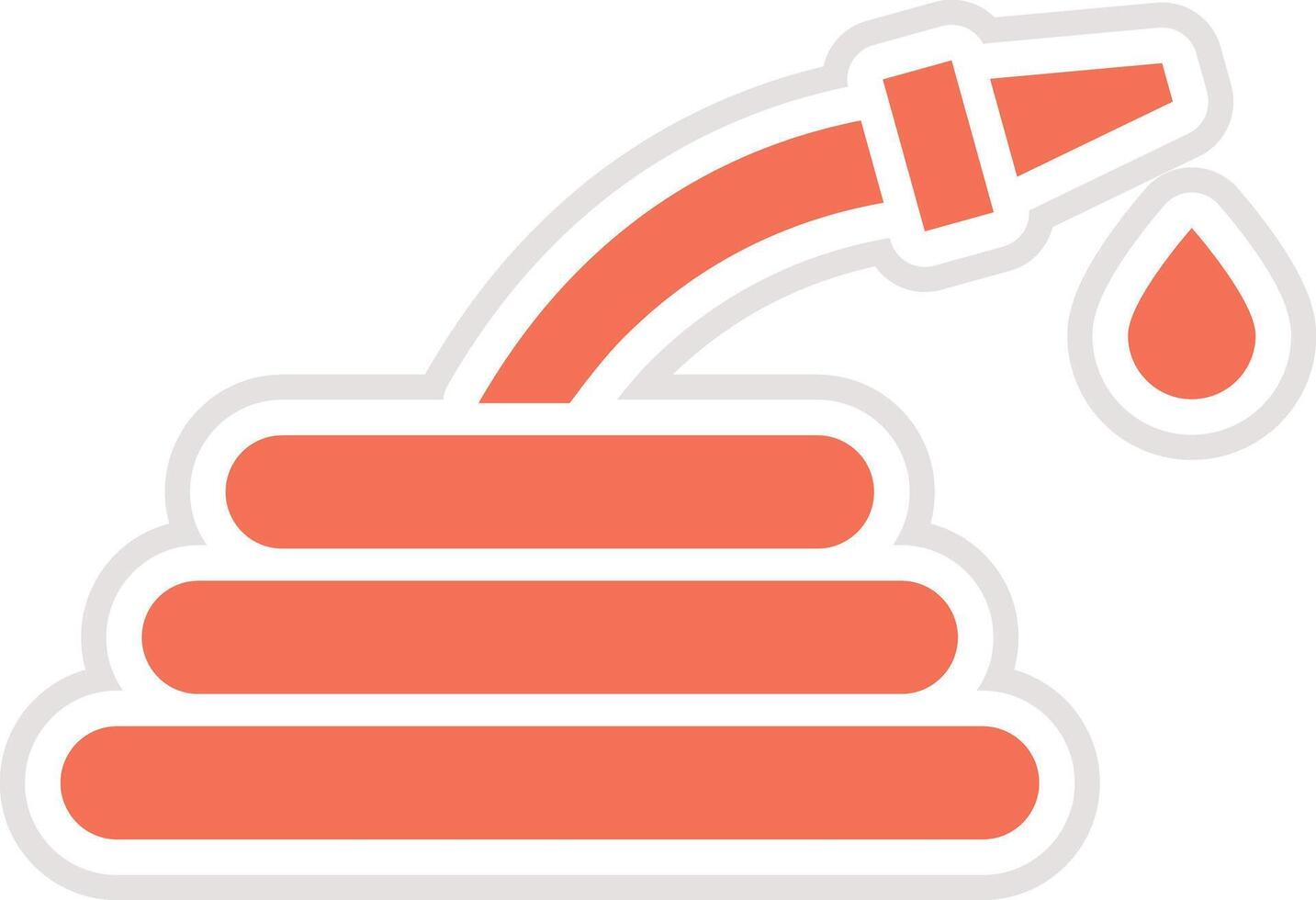 Hose Icon Design Illustration vector