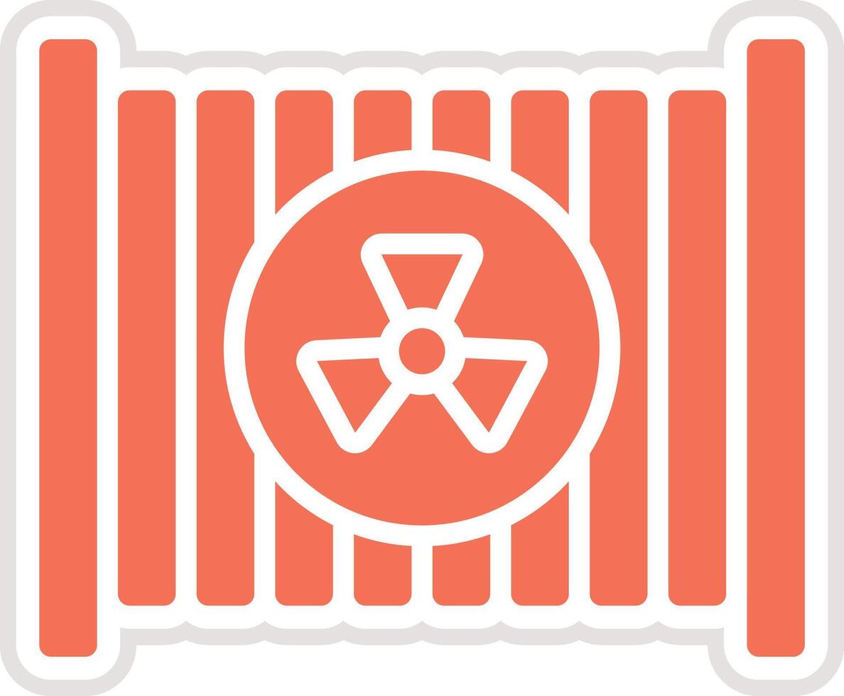 Radiator Icon Design Illustration vector