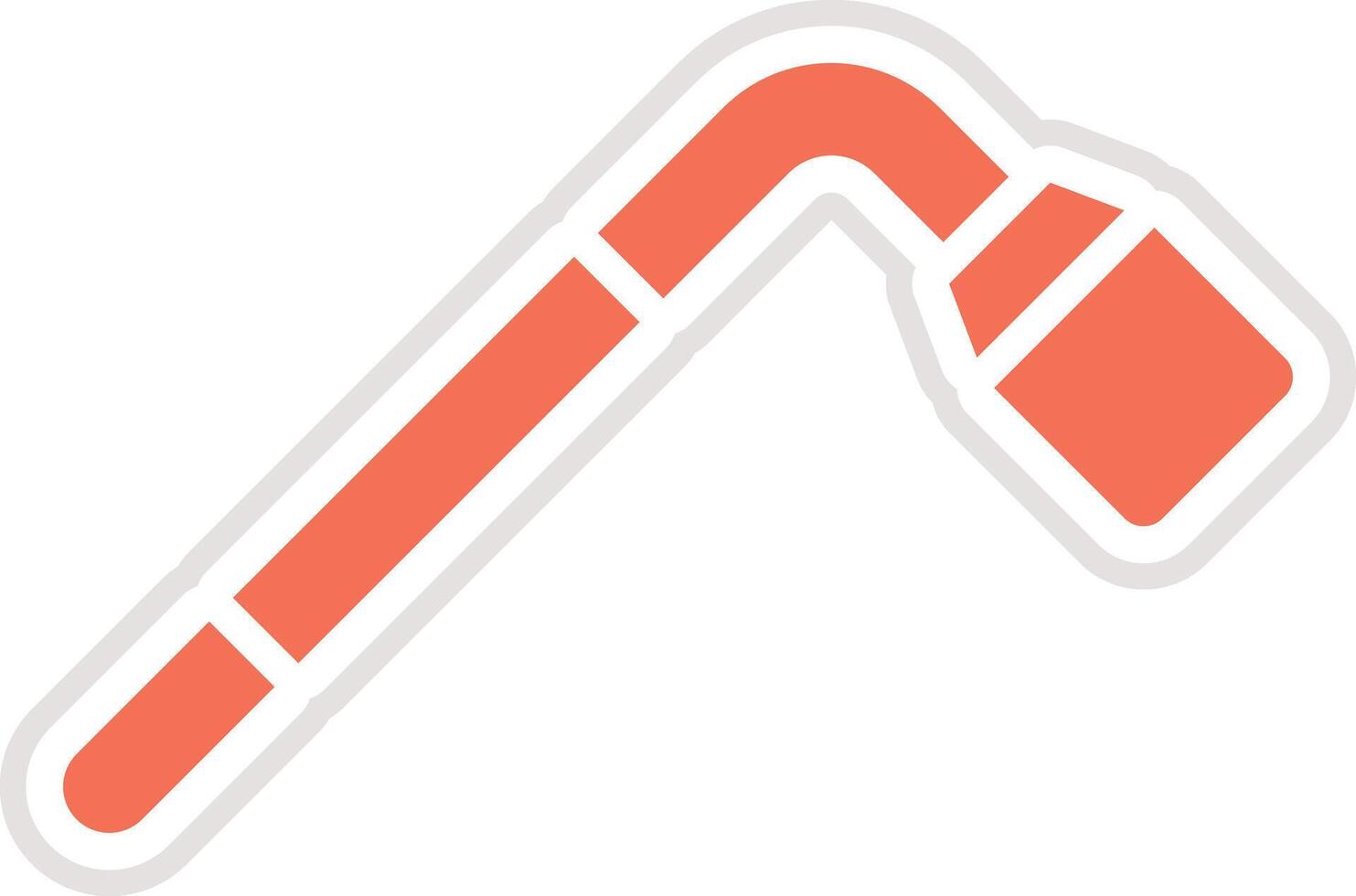 Allen Key Icon Design Illustration vector