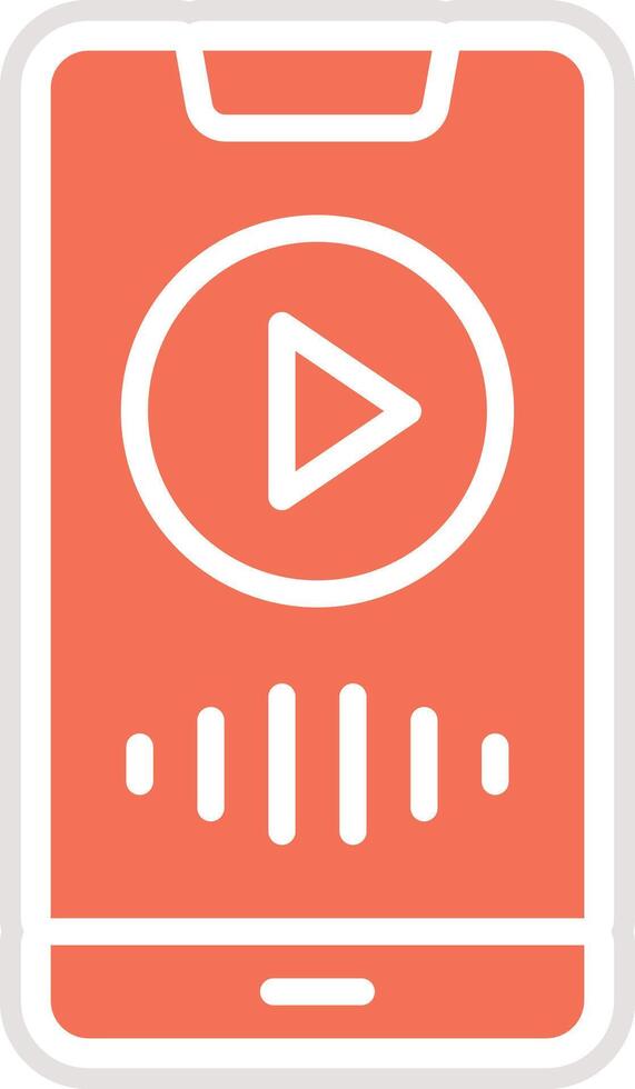 Music App Icon Design Illustration vector