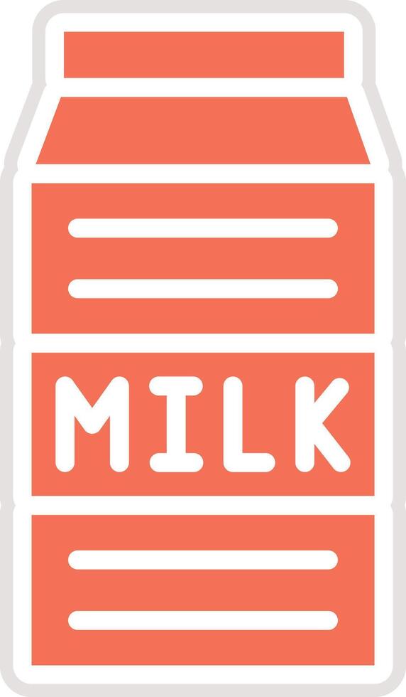 Milk Icon Design Illustration vector
