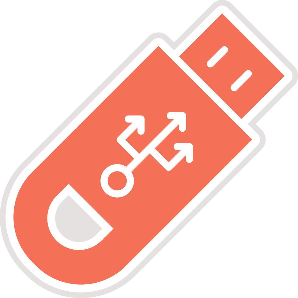 Usb Icon Design Illustration vector