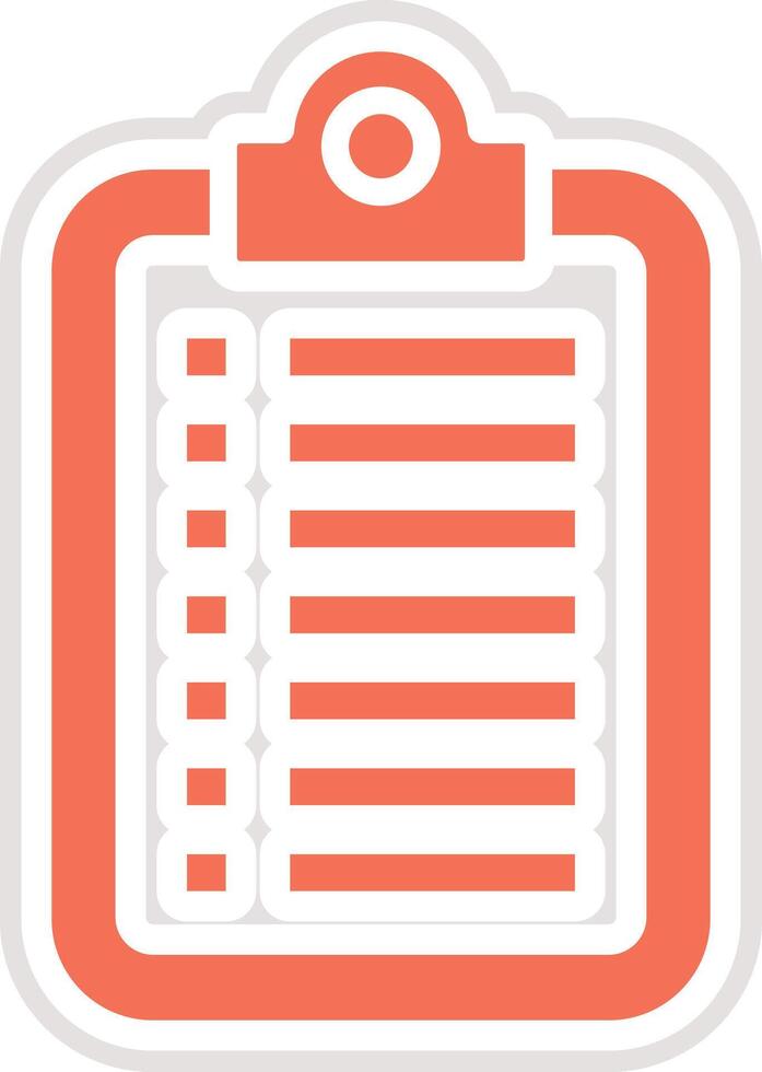 Clipboard Icon Design Illustration vector