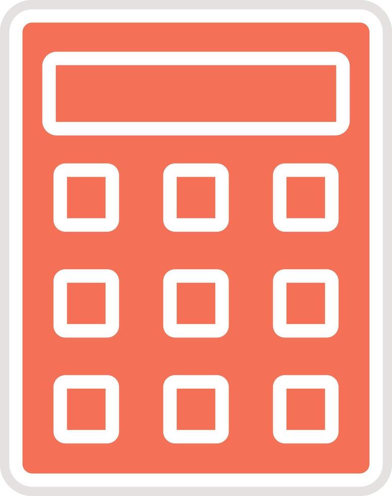 Calculation Icon Design Illustration vector