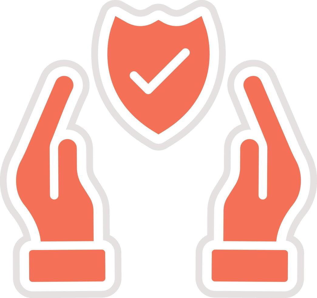 Protection Icon Design Illustration vector