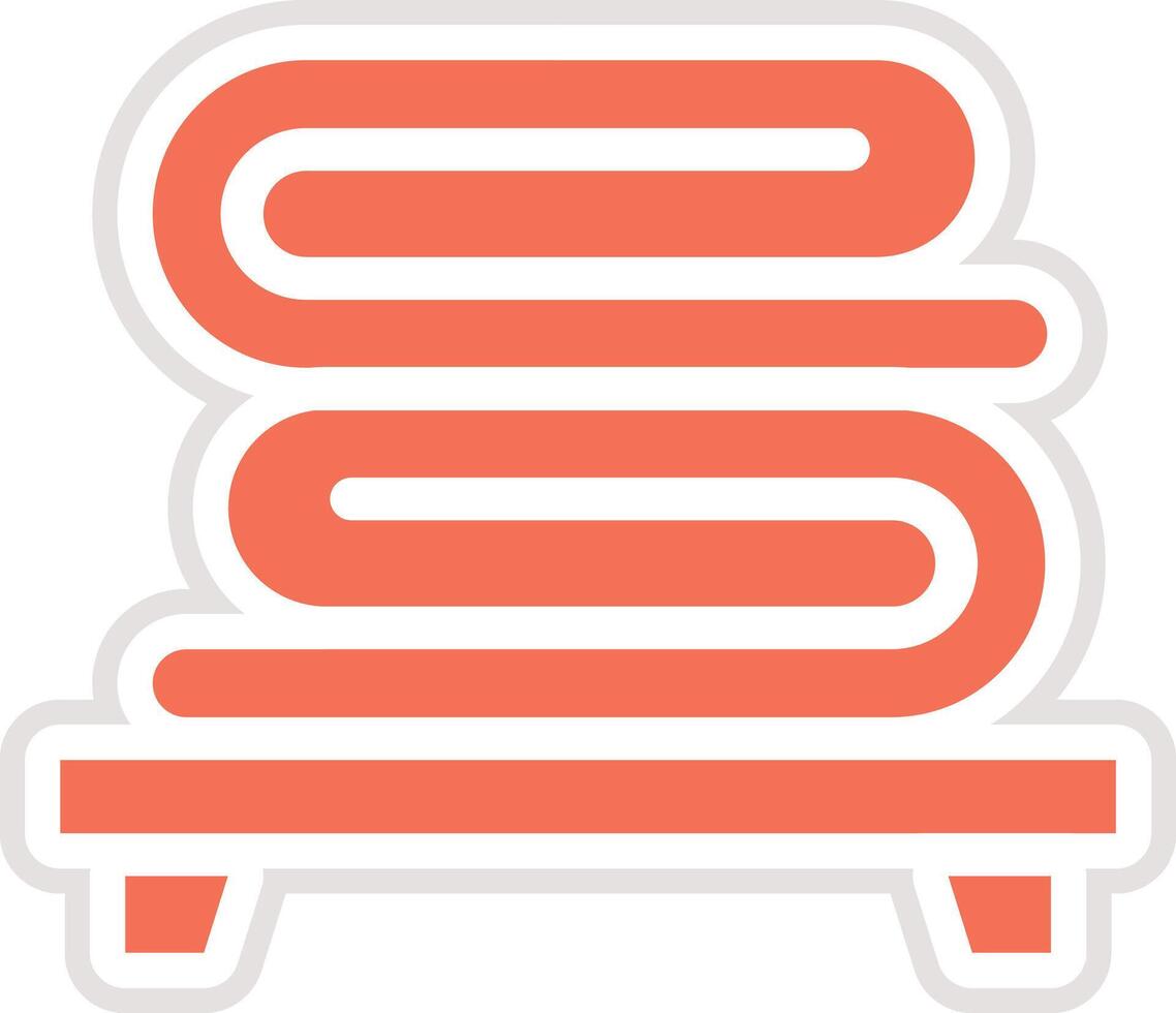 Blanket Icon Design Illustration vector