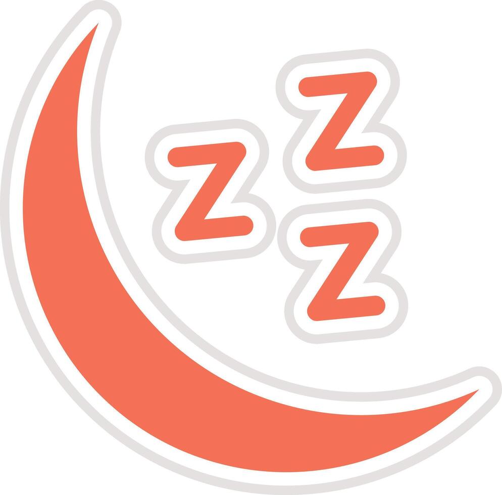 Zzz Icon Design Illustration vector