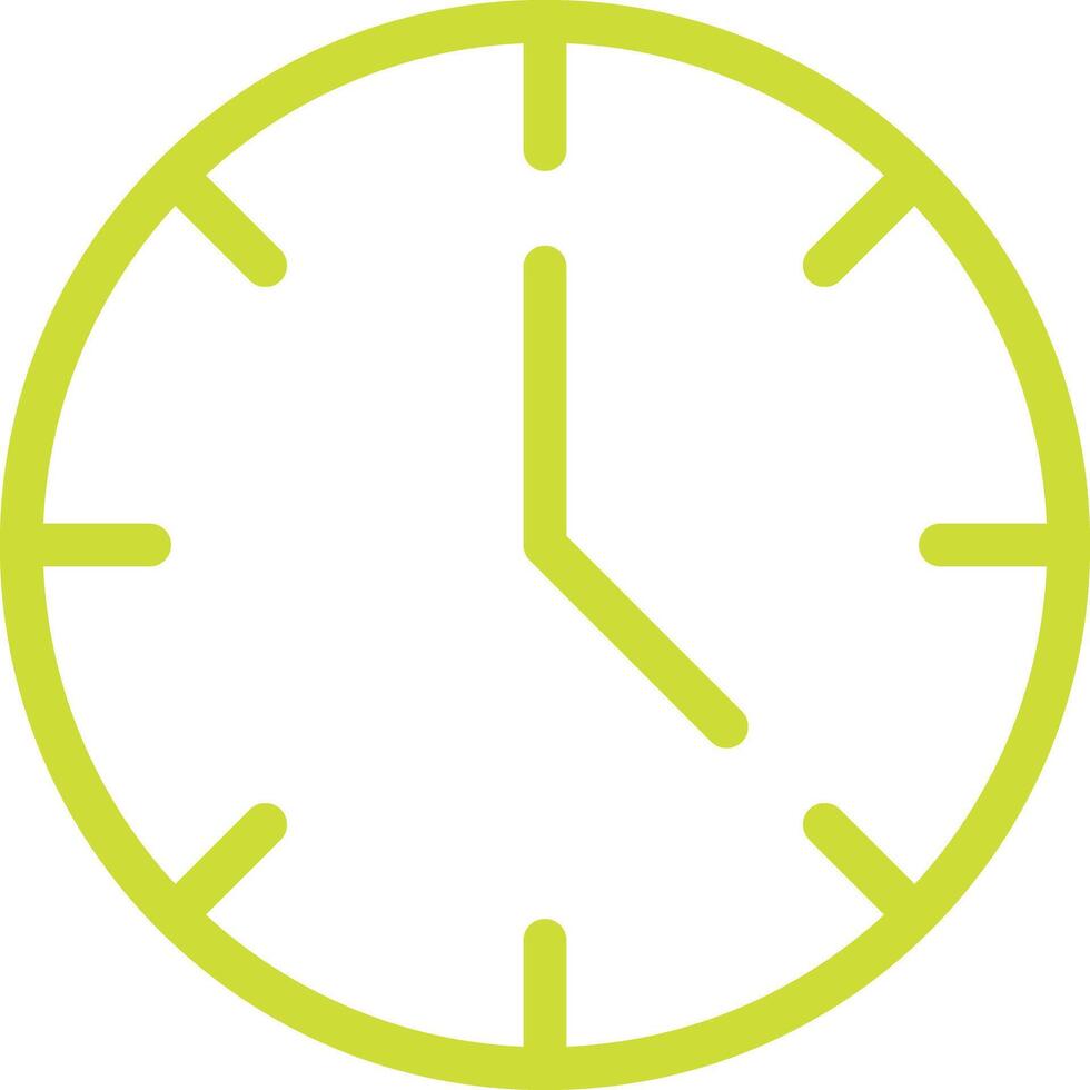 Clock Icon Design Illustration vector