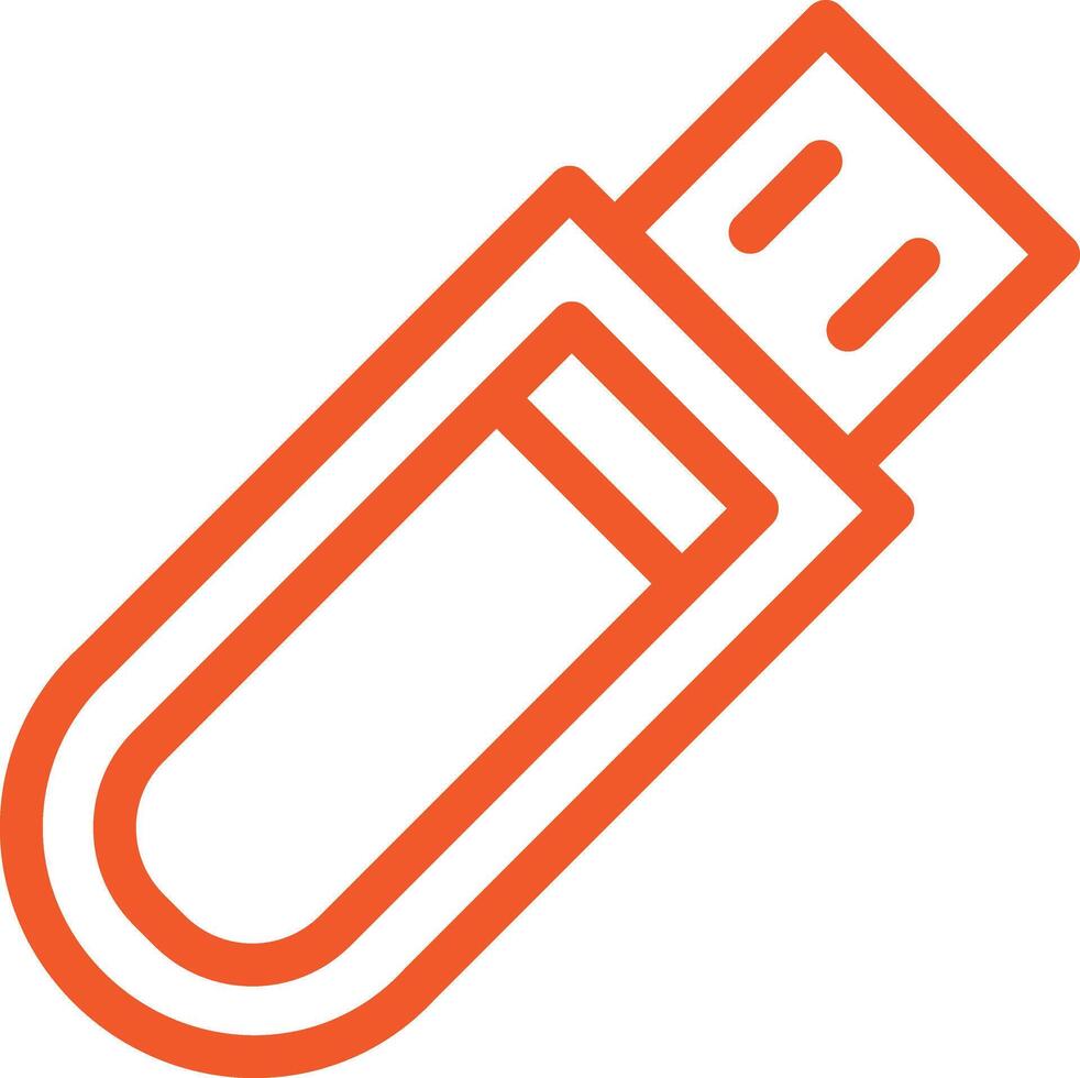 USB Icon Design Illustration vector