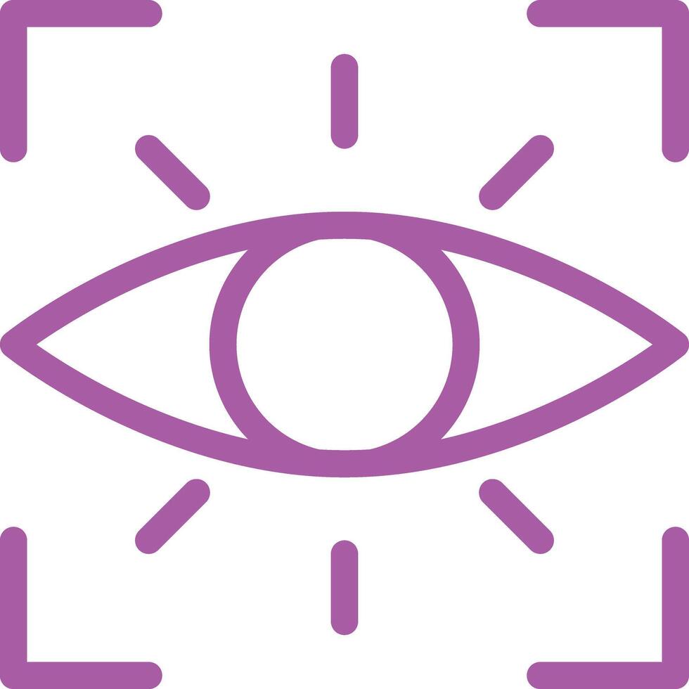 Eye Icon Design Illustration vector