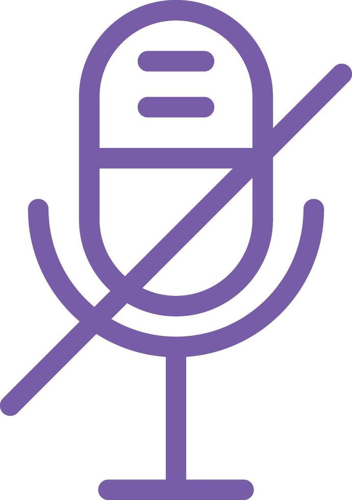 Mute Icon Design Illustration vector