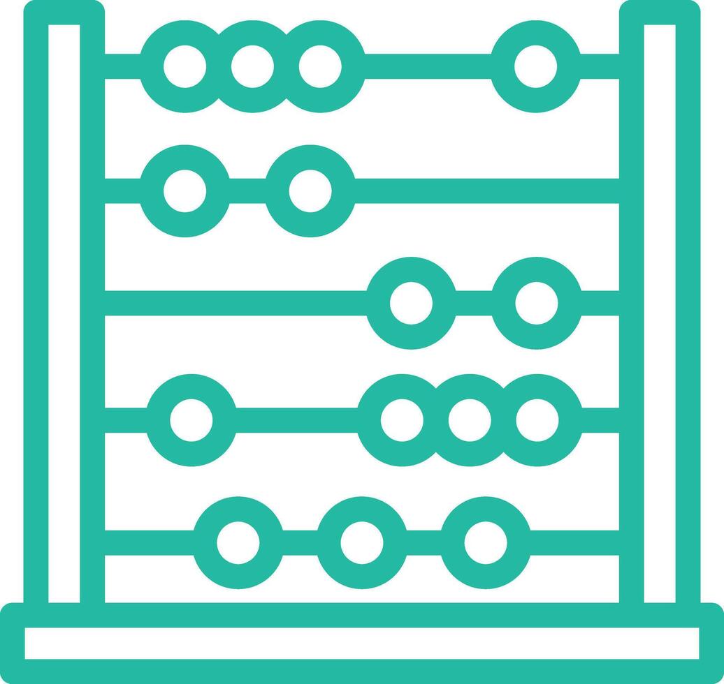 Abacus Icon Design Illustration vector