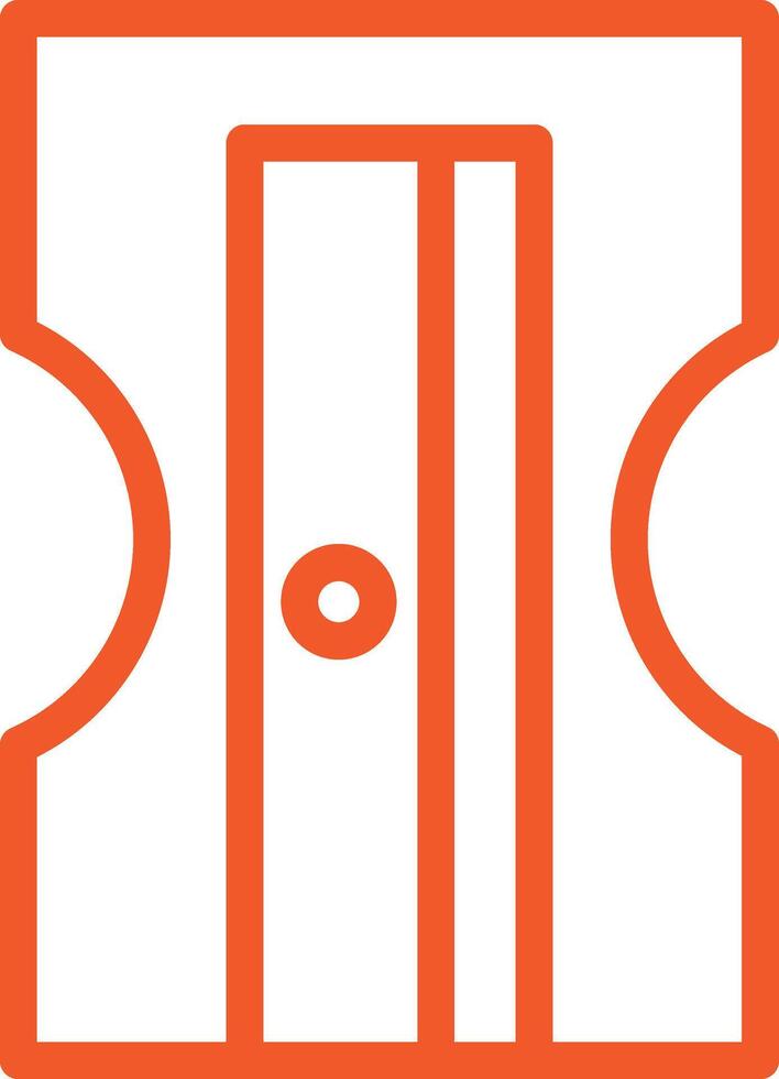 Sharpner Icon Design Illustration vector