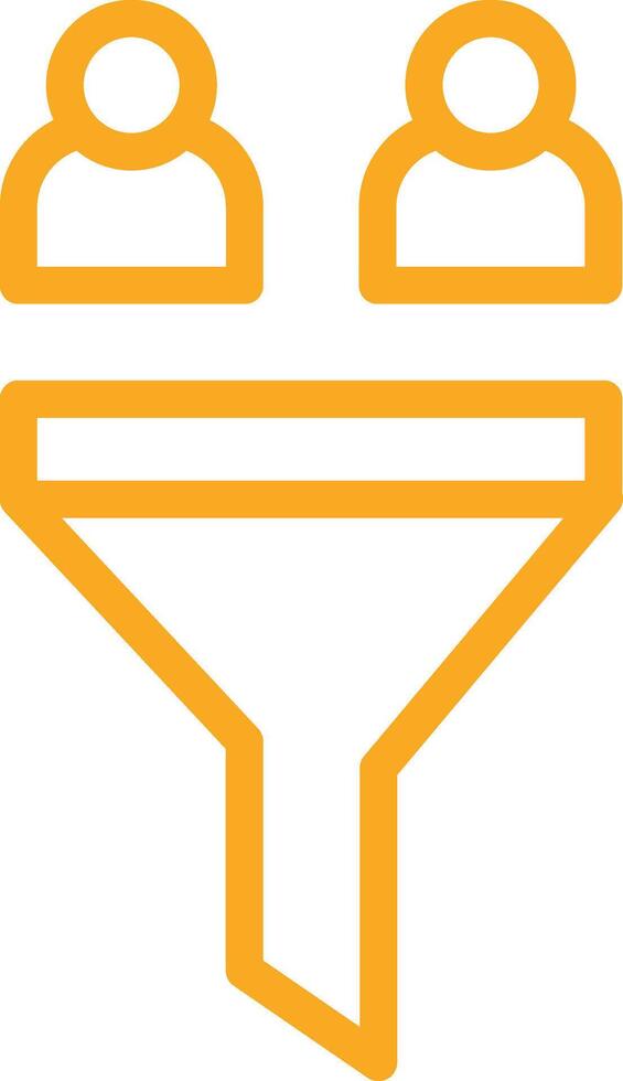Sales Funnel Icon Design Illustration vector