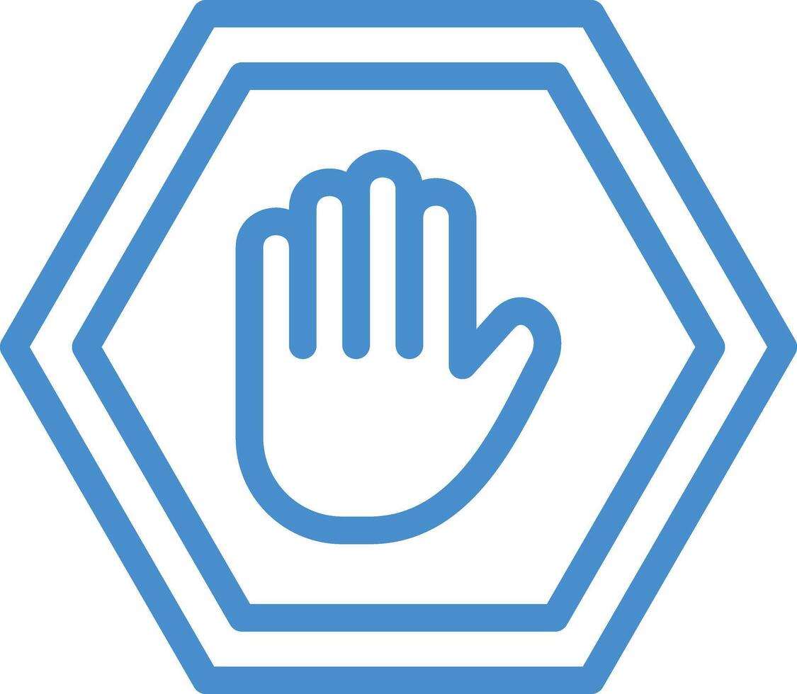Ad Block Icon Design Illustration vector