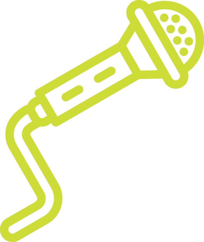 Microphone Icon Design Illustration vector