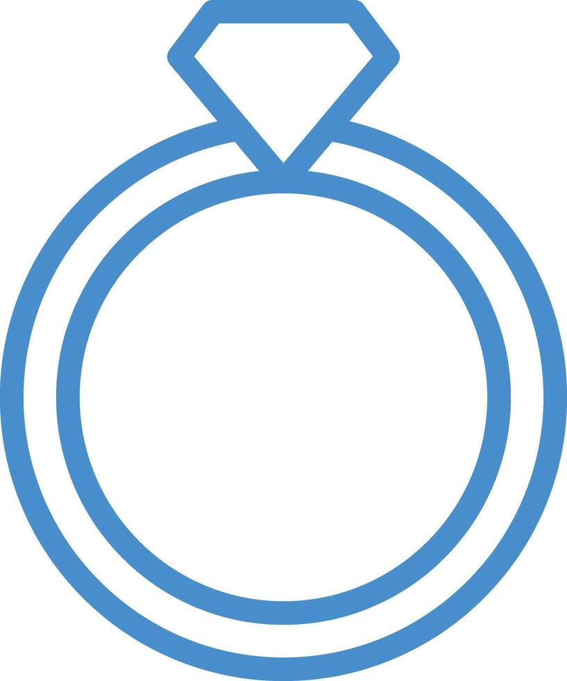 Wedding ring Icon Design Illustration vector