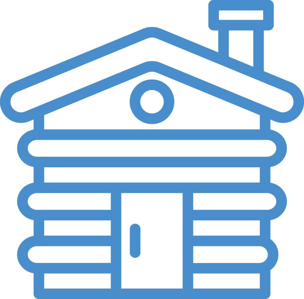 Cabin Icon Design Illustration vector