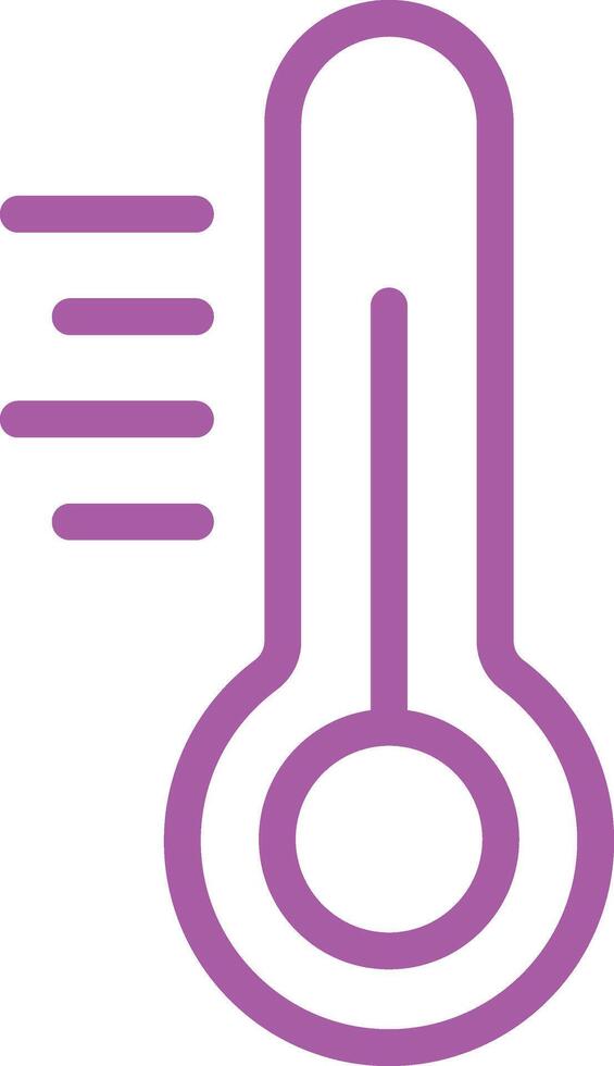 Thermometer Icon Design Illustration vector